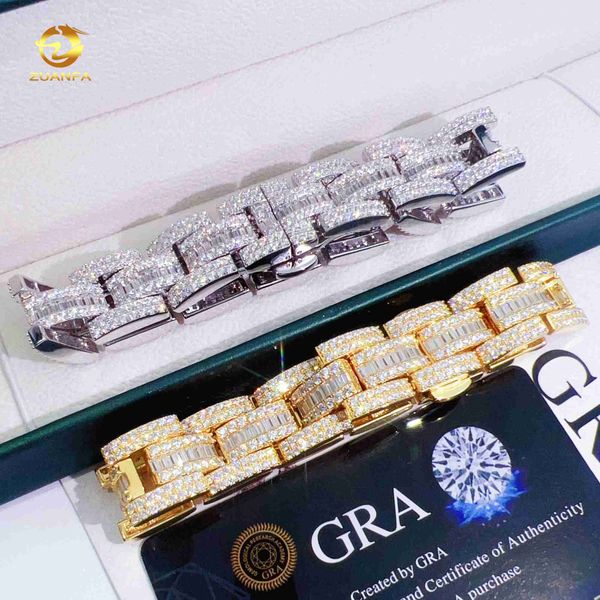 designer jewelry wholesale price 16mm wide chain pass diamond tester silver moissanite cuban link chain hip hop adjustable diamond bracelet
designer jewelry wholesale price 16mm wide chain pass diamond tester silver moissanite cuban link chain hip hop adjustable diamond bracelet