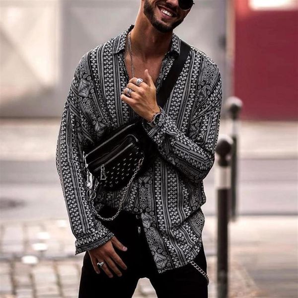 2020 ethnic style printed shirt men lapel high street button vintage camisa long sleeve mens brand hawaiian shirts s-3xl #0630308w, White;black
2020 ethnic style printed shirt men lapel high street button vintage camisa long sleeve mens brand hawaiian shirts s-3xl #0630308w, White;black
