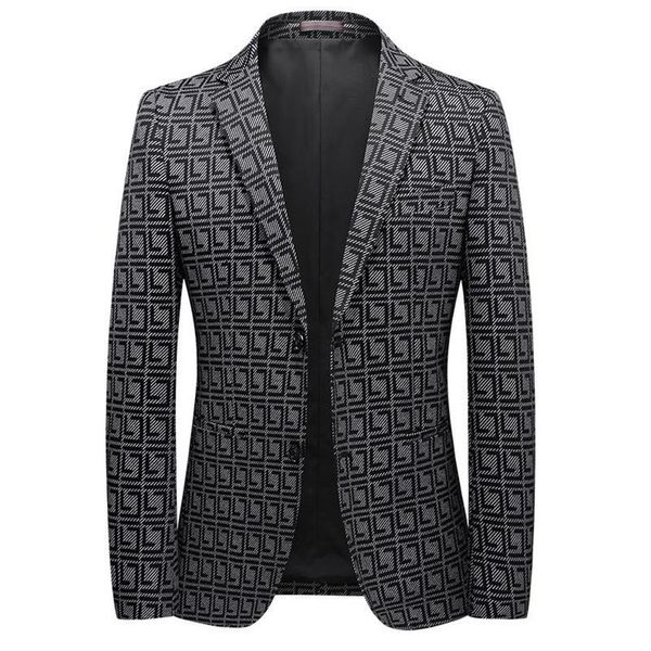 men's suits & blazers spring autumn male blazer luxury single breasted jacquard casual mens fashion slim fit party man 4xl312e, White;black
men's suits & blazers spring autumn male blazer luxury single breasted jacquard casual mens fashion slim fit party man 4xl312e, White;black