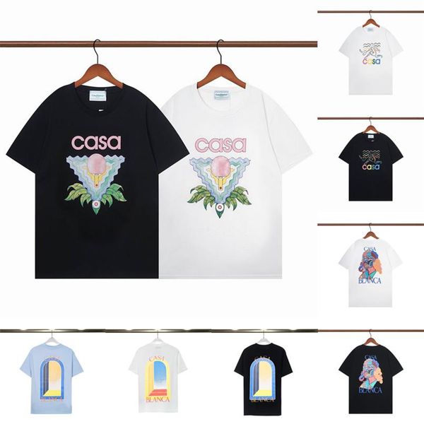 mens t shirt designer casablancas shirt man s womens tshirts with letters print short sleeves summer casablanc t-shirts men loose 2586, White;black
mens t shirt designer casablancas shirt man s womens tshirts with letters print short sleeves summer casablanc t-shirts men loose 2586, White;black