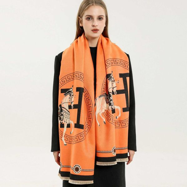 luxury designer h ermes scarf of wool womens decoration air conditioner shawl 2023 autumnwinter imitation cashmere warm letter jacquard vers, Blue;gray
luxury designer h ermes scarf of wool womens decoration air conditioner shawl 2023 autumnwinter imitation cashmere warm letter jacquard vers, Blue;gray