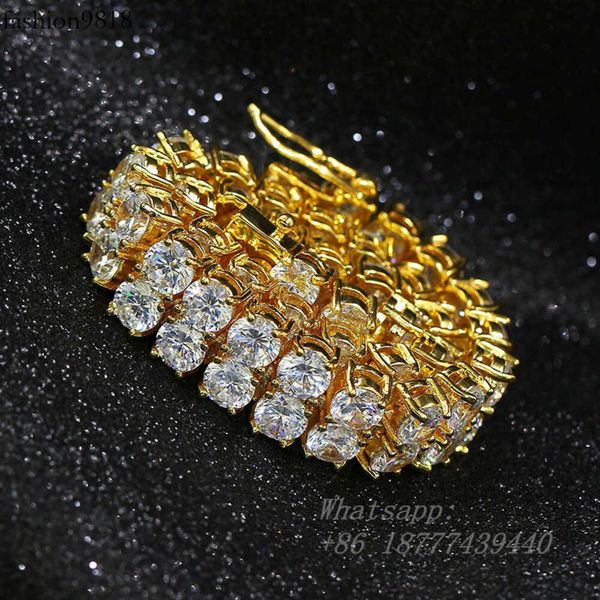 special bracelet hip hop jewelry double row moissanite diamond iced out tennis chain moissanite tennis bracelet, Silver
special bracelet hip hop jewelry double row moissanite diamond iced out tennis chain moissanite tennis bracelet, Silver