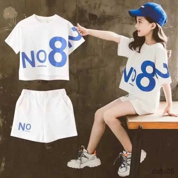 clothing sets children short sleeve +shorts girls summer suit teen sportswear girls clothes sets boutique kids clothing r230812, White
clothing sets children short sleeve +shorts girls summer suit teen sportswear girls clothes sets boutique kids clothing r230812, White