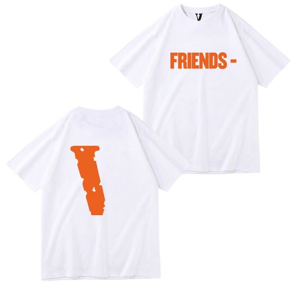 men's and women's short vlonees sleeves round neck big v personalized print bottom shirt beautiful fashion hip hop style loose cou, White;black
men's and women's short vlonees sleeves round neck big v personalized print bottom shirt beautiful fashion hip hop style loose cou, White;black