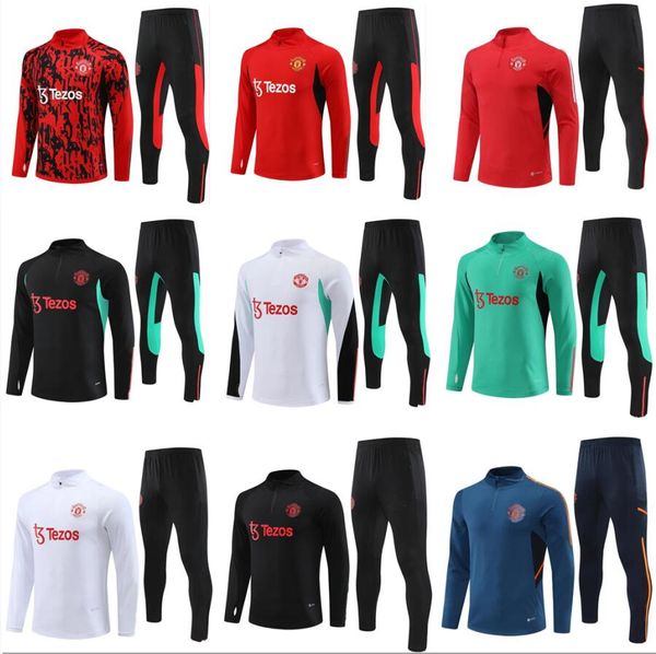 tracksuits man utd kids long sleeve pull zipper training suit men lyonnais l.paqueta ol aouar football training kit jogging sets 22/23/24, Black
tracksuits man utd kids long sleeve pull zipper training suit men lyonnais l.paqueta ol aouar football training kit jogging sets 22/23/24, Black