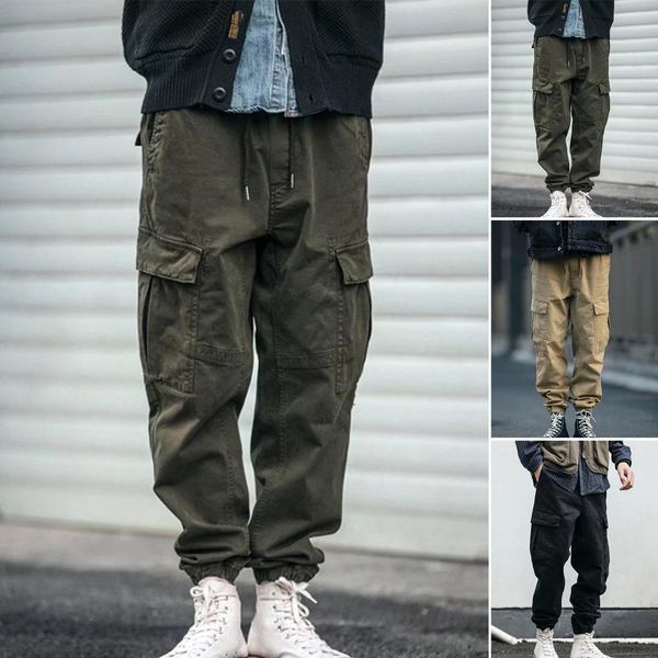 men's pants men stylish relaxed fit ankle tied spring autumn cargo laceup for outdoor 230811, Black
men's pants men stylish relaxed fit ankle tied spring autumn cargo laceup for outdoor 230811, Black