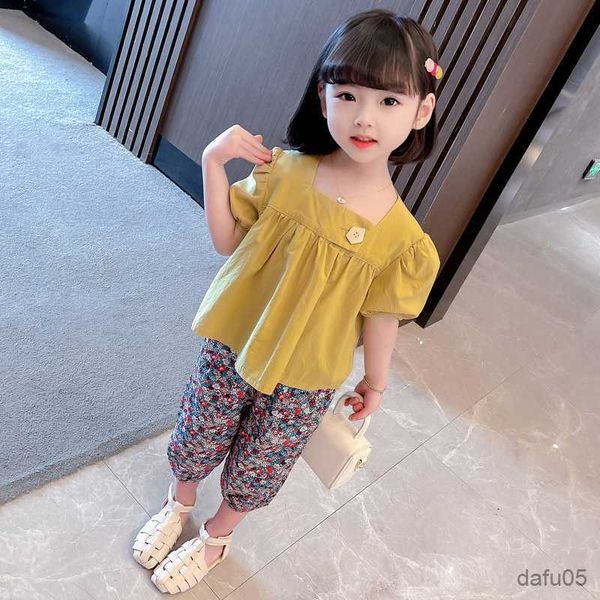 clothing sets summer clothes for girls floral pattern girls clothing tshirt short costumes for girls toddler tracksuit kids r230812, White
clothing sets summer clothes for girls floral pattern girls clothing tshirt short costumes for girls toddler tracksuit kids r230812, White