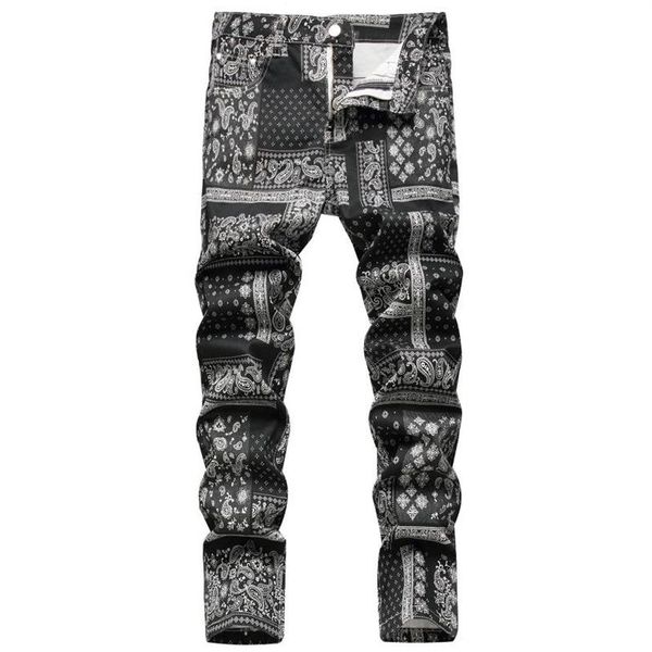 men's jeans men paisley bandanna printed fashion 3d digital painted stretch denim pants slim straight black trousers224h, Blue
men's jeans men paisley bandanna printed fashion 3d digital painted stretch denim pants slim straight black trousers224h, Blue