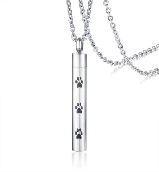 personalized pet cremation urn necklace in stainless steel memorial remembrance dog cat ashes paw print necklace for ashes1205258, Silver
personalized pet cremation urn necklace in stainless steel memorial remembrance dog cat ashes paw print necklace for ashes1205258, Silver