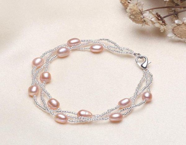 natural freshwater pearl bracelet for ladies pearl bracelet fashion jewelry weaving riceshaped multilayer pearls barcelets weddi8969740, Black
natural freshwater pearl bracelet for ladies pearl bracelet fashion jewelry weaving riceshaped multilayer pearls barcelets weddi8969740, Black