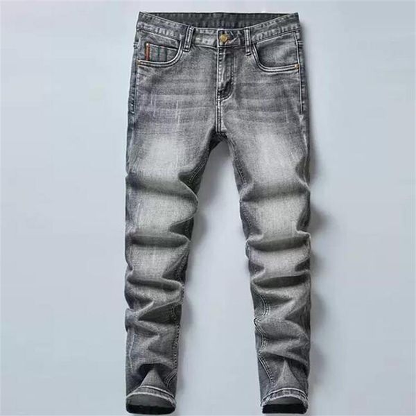 designer men's jeans fashion luxury slim elastic bee brand business pants trousers classic style male denim leisure trousers 3414, Blue
designer men's jeans fashion luxury slim elastic bee brand business pants trousers classic style male denim leisure trousers 3414, Blue