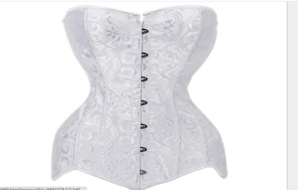 plus size corset double 26 steel boned corset overbust long torso bustiers waist trainer corsets shapewear cincher corselet1272v2258424, Black;white
plus size corset double 26 steel boned corset overbust long torso bustiers waist trainer corsets shapewear cincher corselet1272v2258424, Black;white
