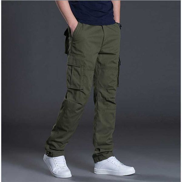 spring autumn cargo pants casual mens baggy regular cotton trousers male combat tactical pants multi pockets, Black
spring autumn cargo pants casual mens baggy regular cotton trousers male combat tactical pants multi pockets, Black