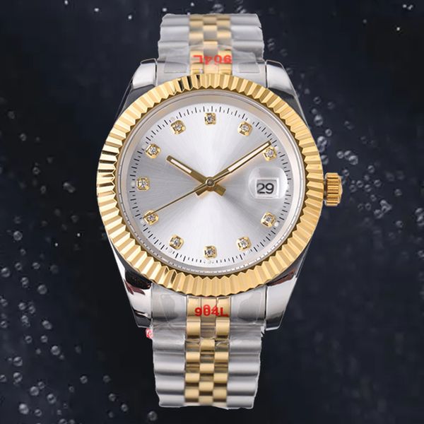 date just watches watch for men 36mm 41mm 8215 movement automatic lovers watch 28mm31mm stainless steel waterproof wristwatch sapphire with, Slivery;brown
date just watches watch for men 36mm 41mm 8215 movement automatic lovers watch 28mm31mm stainless steel waterproof wristwatch sapphire with, Slivery;brown