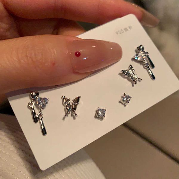y2k 6pcs/set silver color rhinestone butterfly stud earrings for women fashion punk heart earring sets 2023 trendy jewelry gifts
y2k 6pcs/set silver color rhinestone butterfly stud earrings for women fashion punk heart earring sets 2023 trendy jewelry gifts