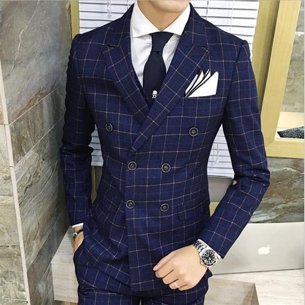 latest designs men 3 piece plaid suit men plus size korean dress slim fit skinny prom wedding double-breasted suits for269n, White;black
latest designs men 3 piece plaid suit men plus size korean dress slim fit skinny prom wedding double-breasted suits for269n, White;black
