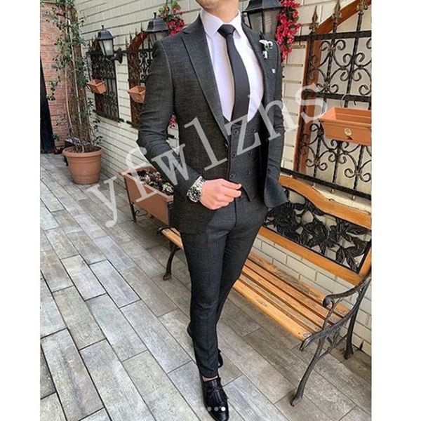 custom made men suits one button groom tuxedos notch lapel groomsmen wedding/prom/dinner man blazer jacket pants vest w87242113, Black;gray
custom made men suits one button groom tuxedos notch lapel groomsmen wedding/prom/dinner man blazer jacket pants vest w87242113, Black;gray