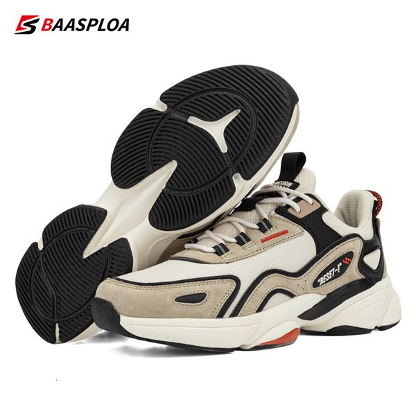 height increasing shoes baasploa lightweight running shoes for men men's designer leather casual sneakers lace up male outdoor sports s, Black;white
height increasing shoes baasploa lightweight running shoes for men men's designer leather casual sneakers lace up male outdoor sports s, Black;white