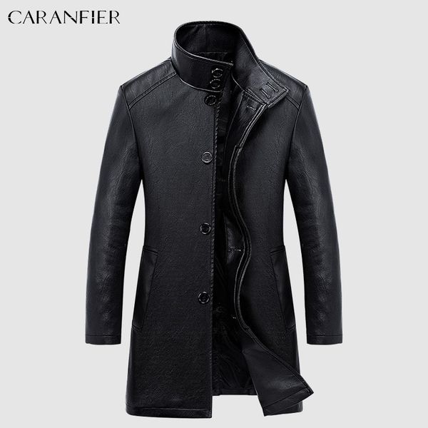 men's jackets caranfier mens pu leather men long overcoat male trench coat british single breasted stand collar windbreaker chaquetas 2, Black;brown
men's jackets caranfier mens pu leather men long overcoat male trench coat british single breasted stand collar windbreaker chaquetas 2, Black;brown