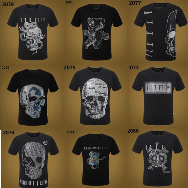 phillip plain men designer pp skull diamond t shirt short sleeve dollar brown bear brand tee o-neck skulls t-shirt to306q, White;black
phillip plain men designer pp skull diamond t shirt short sleeve dollar brown bear brand tee o-neck skulls t-shirt to306q, White;black