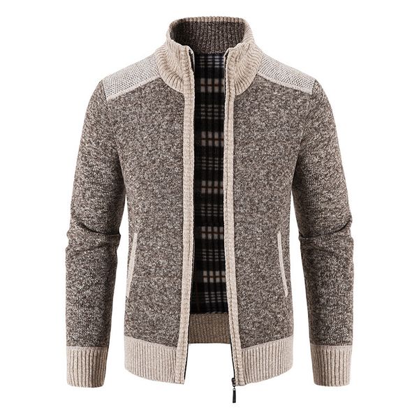men's sweaters turtleneck sweater jacket autumn winter plush coat zipper cardigan man casual knitwear male clothing 230811, White;black
men's sweaters turtleneck sweater jacket autumn winter plush coat zipper cardigan man casual knitwear male clothing 230811, White;black