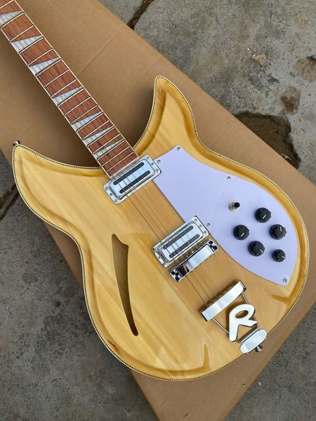 6 strings 360 381 maple glo natural semi hollow body electric guitar arched & back sandwich neck checkerboard binding vintage tuners gloss l
6 strings 360 381 maple glo natural semi hollow body electric guitar arched & back sandwich neck checkerboard binding vintage tuners gloss l