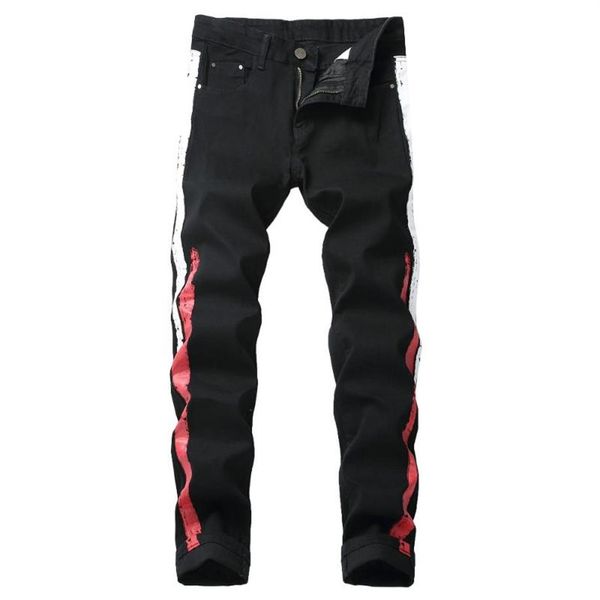 2020 print jeans men new fashion elastic straight biker jeans european and american casual pant male denim trouser plus size 42241i, Blue
2020 print jeans men new fashion elastic straight biker jeans european and american casual pant male denim trouser plus size 42241i, Blue