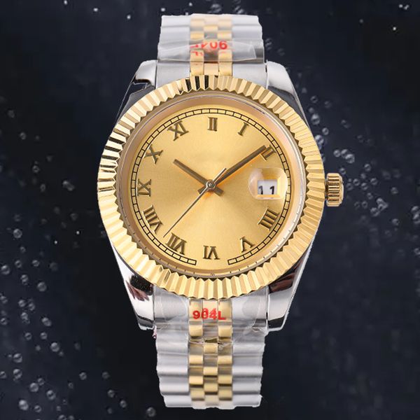 mens watch watches date just watch women 36mm 41mm 8215 movement automatic lovers quartz watch 28mm 31mm stainless steel waterproof wristwat, Slivery;brown
mens watch watches date just watch women 36mm 41mm 8215 movement automatic lovers quartz watch 28mm 31mm stainless steel waterproof wristwat, Slivery;brown