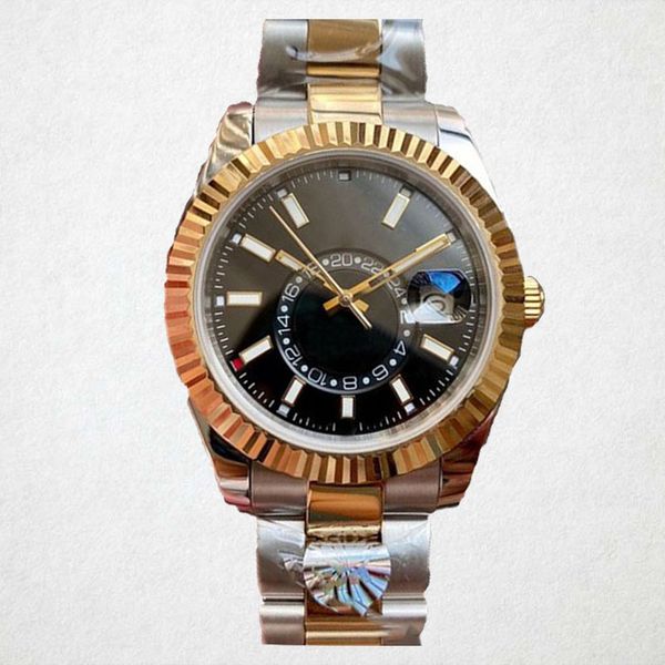sky resident mens watch automatic mechanical movement reloj hombre datejust watch stainless steel 41mm luminous waterproof designer watches, Slivery;brown
sky resident mens watch automatic mechanical movement reloj hombre datejust watch stainless steel 41mm luminous waterproof designer watches, Slivery;brown