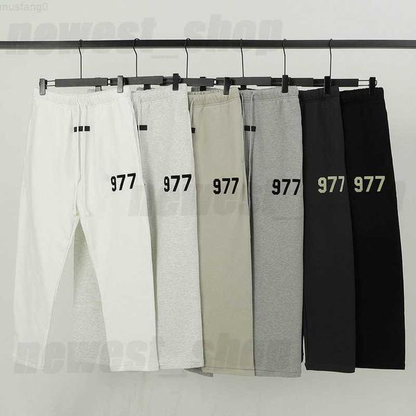 designer streetwear mens womens pants classic 1977 letter print loose drawstring oversize high street sweatpants joggers hip hop trousers, Black
designer streetwear mens womens pants classic 1977 letter print loose drawstring oversize high street sweatpants joggers hip hop trousers, Black