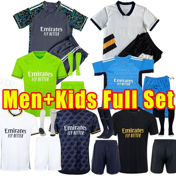men kids full set real madrids soccer jerseys 23/24 football shirt vini alaba camavinga modric vinicius rudiger 2023 2024 bellingham home aw, Black;yellow
men kids full set real madrids soccer jerseys 23/24 football shirt vini alaba camavinga modric vinicius rudiger 2023 2024 bellingham home aw, Black;yellow