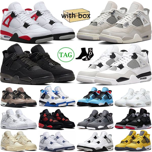 with box jumpman 4 4s men basketball shoes frozen moments black cat red cement military black white oreo fire red mens womens trainers sport, White;red
with box jumpman 4 4s men basketball shoes frozen moments black cat red cement military black white oreo fire red mens womens trainers sport, White;red