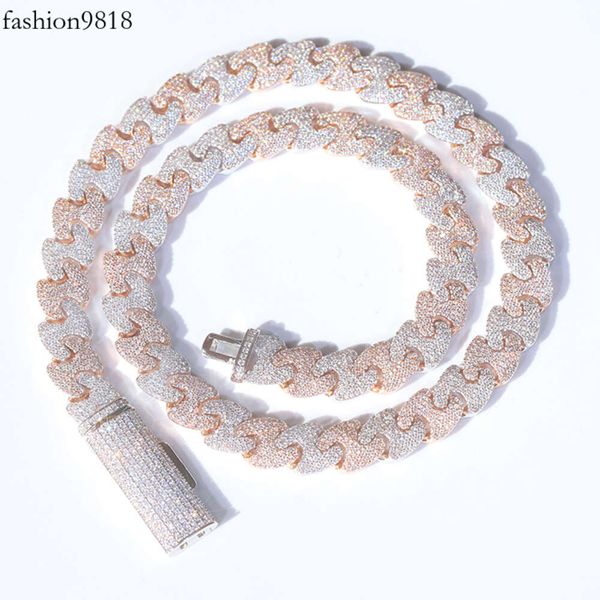 xingguang ice out new design 11mm hip hop style 2 tone moissanite diamond sterling sier cuban link necklace for man, Silver
xingguang ice out new design 11mm hip hop style 2 tone moissanite diamond sterling sier cuban link necklace for man, Silver