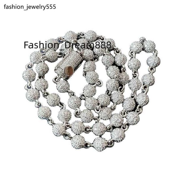 pendant necklaces hiphop new fashion jewelry d color vvs moissanite ball chain 7mm width sterling silver 925 bead chain necklace
pendant necklaces hiphop new fashion jewelry d color vvs moissanite ball chain 7mm width sterling silver 925 bead chain necklace