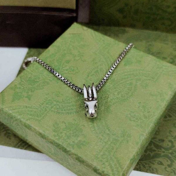 strands, strings designer g necklace hip hop rabbit pendant clavicle chain ancient made old rabbit head design couple sweater chain trend j5, Black
strands, strings designer g necklace hip hop rabbit pendant clavicle chain ancient made old rabbit head design couple sweater chain trend j5, Black