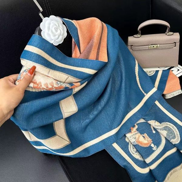 new women man designer scarf fashion brand scarves for winter womens and mens double faced cashmere long wraps christmas gift, Blue;gray
new women man designer scarf fashion brand scarves for winter womens and mens double faced cashmere long wraps christmas gift, Blue;gray