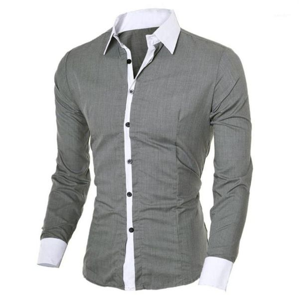 men's shirts fashion personality mens casual slim long-sleeved shirt blouse 5colors black white men shirt style 20191249h, White;black
men's shirts fashion personality mens casual slim long-sleeved shirt blouse 5colors black white men shirt style 20191249h, White;black