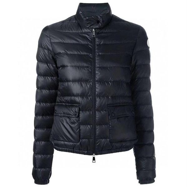 stand collar lightweight women down jackets double pockets design puffer jacket arm badge winter womens down jacket size 1--4305j, Black
stand collar lightweight women down jackets double pockets design puffer jacket arm badge winter womens down jacket size 1--4305j, Black