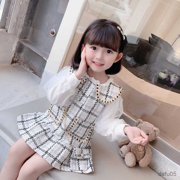 clothing sets girls clothes set plaid pattern costume for girls blouse dress girls sets clothing spring autumn children tracksuits r230812, White
clothing sets girls clothes set plaid pattern costume for girls blouse dress girls sets clothing spring autumn children tracksuits r230812, White