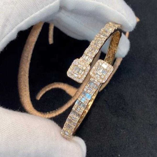 925 sterling silver baguette vvs moissanite square shape diamond bangle bracelet gra
925 sterling silver baguette vvs moissanite square shape diamond bangle bracelet gra