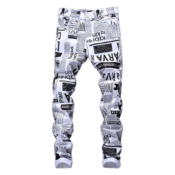 summer new men's jeans casual printed letter stretch jeans men hip hop streetwear fashions slim fit white denim trousers male250p, Blue
summer new men's jeans casual printed letter stretch jeans men hip hop streetwear fashions slim fit white denim trousers male250p, Blue