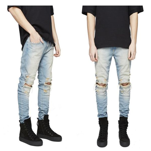 slim fit ripped man jeans men hi-street mens distressed denim joggers pants streetwear hip hop jean knee holes washed destroyed pl2873, Blue
slim fit ripped man jeans men hi-street mens distressed denim joggers pants streetwear hip hop jean knee holes washed destroyed pl2873, Blue