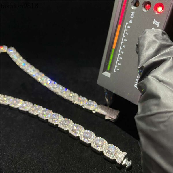 customized diamond cuban link chain iced out hip hop sterling sier vvs moissanite cuban necklace, Silver
customized diamond cuban link chain iced out hip hop sterling sier vvs moissanite cuban necklace, Silver