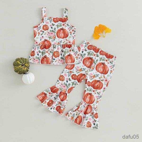 clothing sets baby girl lovely clothes sets 0-4y sleeveless pumpkin print ruffles tank flare pants r230812, White
clothing sets baby girl lovely clothes sets 0-4y sleeveless pumpkin print ruffles tank flare pants r230812, White