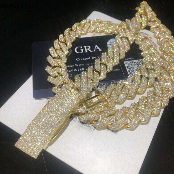 flawless vvs diamond hip hop sterling sier cuban link chain 10k 14k gold iced out moissanite cuban necklace bracelet, Silver
flawless vvs diamond hip hop sterling sier cuban link chain 10k 14k gold iced out moissanite cuban necklace bracelet, Silver