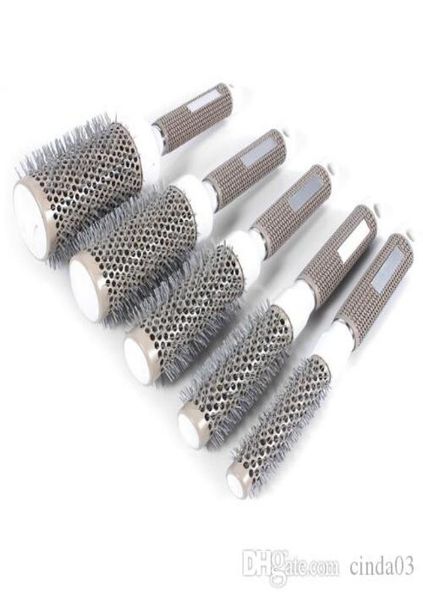 professional hair dressing brushes high temperature resistant ceramic iron round comb 19mm 5 size hair styling tool hairbrush8487144, Silver
professional hair dressing brushes high temperature resistant ceramic iron round comb 19mm 5 size hair styling tool hairbrush8487144, Silver