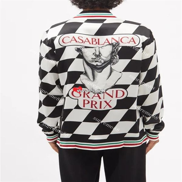 casablanca grand prix fashion men geometric pattern silk long sleeved shirt2716, White;black
casablanca grand prix fashion men geometric pattern silk long sleeved shirt2716, White;black