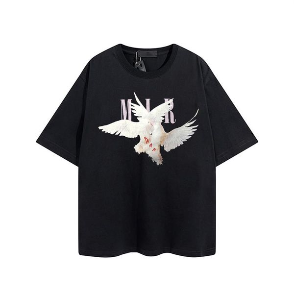 2023 summer ins tide brand men's t-shirts fashion casual crewneck pigeon printed graffiti tees short sleeve luxury hip hop st2212, White;black
2023 summer ins tide brand men's t-shirts fashion casual crewneck pigeon printed graffiti tees short sleeve luxury hip hop st2212, White;black