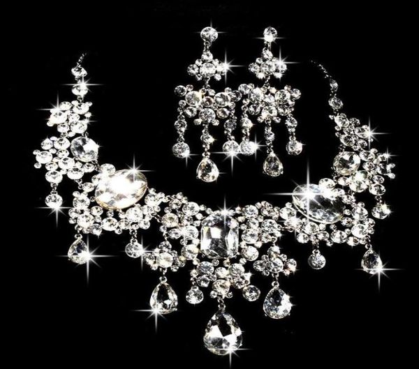 sparkly beaded crystals wedding accessories diamond necklace jewelry sets bridal earrings rhinestone crystal party1975423, White
sparkly beaded crystals wedding accessories diamond necklace jewelry sets bridal earrings rhinestone crystal party1975423, White