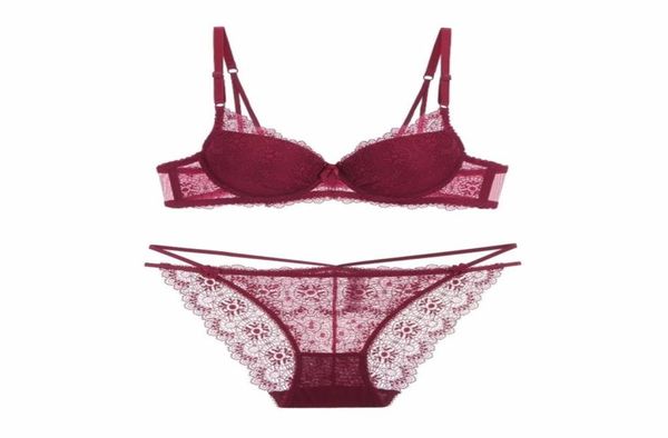 new lace hollow deep v thin thin bra set beauty back bra underwear push up lingerle set y2007085487445, Red;black
new lace hollow deep v thin thin bra set beauty back bra underwear push up lingerle set y2007085487445, Red;black